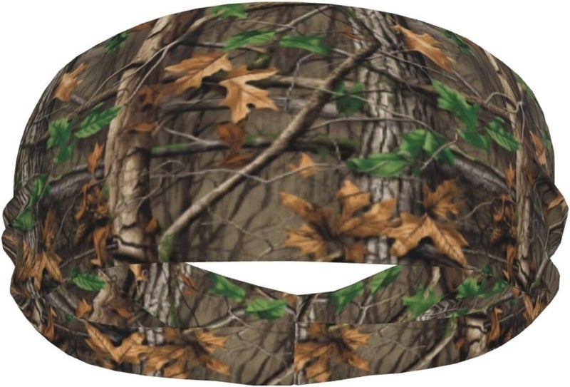 Gianlaima Sports Sweatband Head Bands for Women Men Sweat-Absorbing Headbands Suitable for Running Yoga Fitness Football Exercise - Image 1